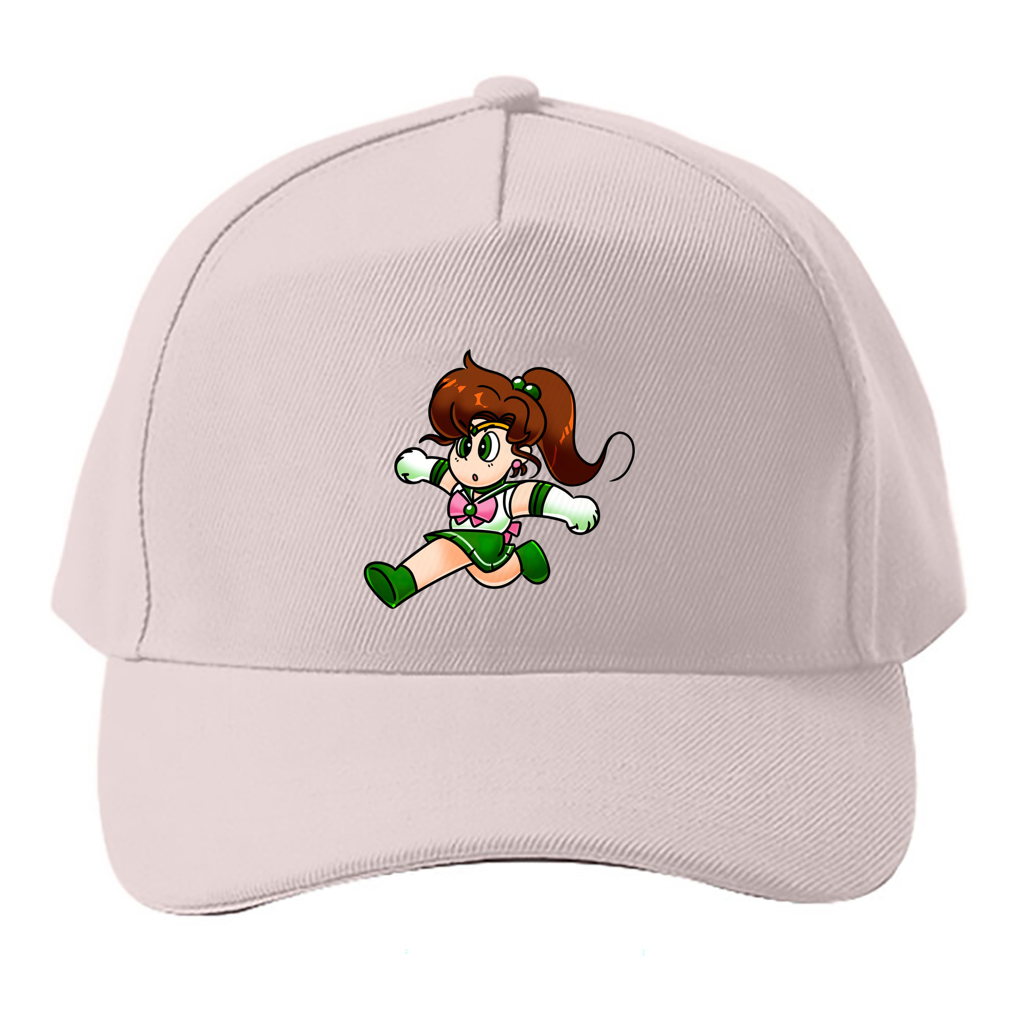 （画像用） 美少女戦士セーラームーン 木野 まこと きの まこと Sailor Moon Kino Makoto （セーラージュピター；Sailor Jupiter） ベースボールキャップ 綿100％ 男女兼用 帽子 スポーツ